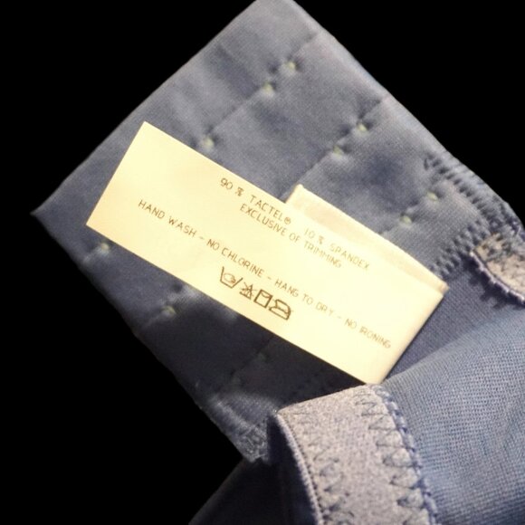 Fredrick’s of Hollywood Blue Smooth Microfiber Bra Style #51147 Size 36F - Picture 6 of 7